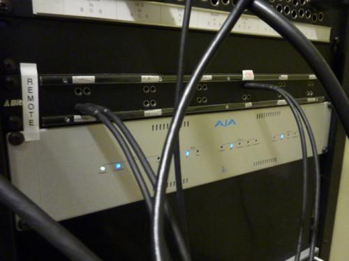 A Aja Kona capture card at BAVC. Photo: PACKED vzw.