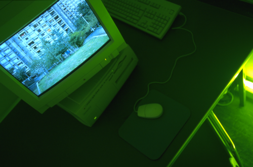 Slightly bemused by this lack of orientation, Maastricht , (September 18 - October 31,1998). Picture: Els Opsomer.